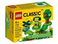 11007 kreatívnych kociek Lego Green