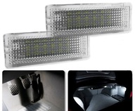 Nožné LED svetlá BMW E60 E90 F10 E70 E71 BIELE Nožné LED svetlá BMW E60 E90 F10 E70 E71 BIELE