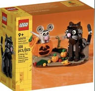 LEGO Classics, kocky, Halloween mačka a myš, 40570