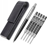 Guľôčkové pero Parker Jotter Steel Black GÉLOVÉ NÁPLNE ZADARMO GRAVÍROVANIE Guľôčkové pero Parker Jotter Steel Black GÉLOVÉ NÁPLNE ZADARMO GRAVÍROVANIE
