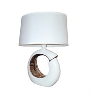 MODERNÁ BIELA KERAMICKÁ STOLNÁ LAMPA, SMUKEE MODERNÁ BIELA KERAMICKÁ STOLNÁ LAMPA, SMUKEE