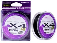 MISTRALL SHIRO X4 BRIDGE 0,08 mm / 150m ČIERNA MISTRALL SHIRO X4 BRIDGE 0,08 mm / 150m ČIERNA