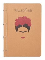 Zápisník A5 Frida Kahlo linajkový 90 listový zápisník Zápisník A5 Frida Kahlo linajkový 90 listový zápisník