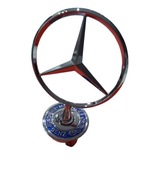 Emblém pre Mercedes Star 44 mm strieborný lesklý