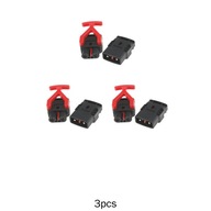 3x jednodielny konektor batérie 3x jednodielny konektor batérie