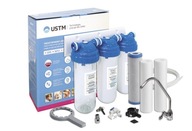 Sada 1/2" palcových vodných filtrov do kuchynského drezu. Filter Aqua FS3 WFU USTM Sada 1/2" palcových vodných filtrov do kuchynského drezu. Filter Aqua FS3 WFU USTM