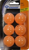 Oranžové TENISOVÉ loptičky Sada 6 kusov DONIC