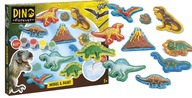 Totum sada kreatívnych dinosaurov sadrových odliatkov na maľovanie pre deti