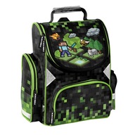 Ľahká školská taška PASO pre fanúšika Minecraftu