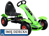 GOKART s pedálmi, NAFUKOVANÉ KOLESÁ + BRZDA, 50 kg GOKART s pedálmi, NAFUKOVANÉ KOLESÁ + BRZDA, 50 kg
