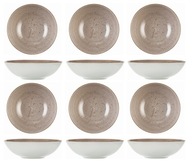 LIQUID BOSS BÉŽOVÁ 6630T 12 X MISKA NA ŠALÁT 18 cm LIQUID BOSS BÉŽOVÁ 6630T 12 X MISKA NA ŠALÁT 18 cm