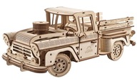 Drevený model Drevorubač's Ugears Pickup 3D