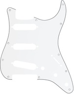 Fender 0991360000 Pickguard Strat W/B/W SSS