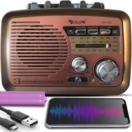 KUCHYNSKÉ RÁDIO RETRO FM PRENOSNÉ BLUETOOTH USB SD KUCHYNSKÉ RÁDIO RETRO FM PRENOSNÉ BLUETOOTH USB SD