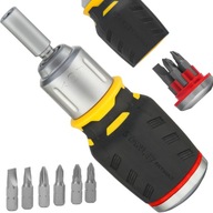 STANLEY Mini ručný skrutkovač s račňou + bity STANLEY Mini ručný skrutkovač s račňou + bity