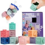 Soft Sensory Blocks 12 kusov v sáčku Soft Sensory Blocks 12 kusov v sáčku