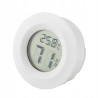 Mini digitálny LCD teplomer vlhkomer okrúhly Mini digitálny LCD teplomer vlhkomer okrúhly
