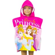 DISNEY PRINCESS pončo pončo rýchloschnúci uterák 50X100 DISNEY PRINCESS pončo pončo rýchloschnúci uterák 50X100