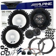Reproduktory ALPINE, oddelené rozpery pre OPEL ANTARA CHEVROLET CAPTIVA Reproduktory ALPINE, oddelené rozpery pre OPEL ANTARA CHEVROLET CAPTIVA