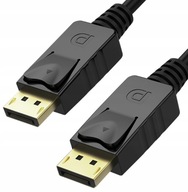 DisplayPort M/M kábel 1,5m Uniktek 4K FHD DisplayPort M/M kábel 1,5m Uniktek 4K FHD