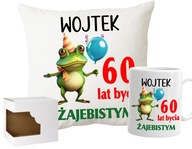 Vankúš + hrnček darček k JAJEBISTOVEJ 60-ke Vankúš + hrnček darček k JAJEBISTOVEJ 60-ke