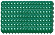 Latexové balóny fľaša zelené 30 cm 100 ks zelené svadobné krstiny