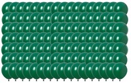 Latexové balóny fľaša zelené 30 cm 100 ks zelené svadobné krstiny Latexové balóny fľaša zelené 30 cm 100 ks zelené svadobné krstiny