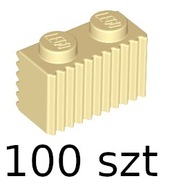 LEGO BRICK 1x2 GRIL 2877 PIESOK 100 ks LEGO BRICK 1x2 GRIL 2877 PIESOK 100 ks