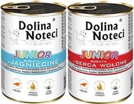 Dolina Noteci Junior mokré krmivo pre psov, mix príchutí, 400g, sada 10 kusov