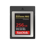 Pamäťová karta SanDisk CF Extreme Pro 256 GB RAW 4K