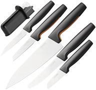 Sada 5 ks kuchynských nožov Fiskars nože s brúskou