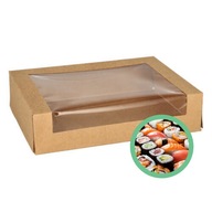 VEĽKÁ SUSHI KRABIČKA BALENIE PERNÍČKA S OKIENKOM 25 ks. VEĽKÁ SUSHI KRABIČKA BALENIE PERNÍČKA S OKIENKOM 25 ks.