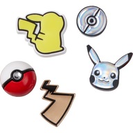 JIBBITZ CROCS ŠPINKY DO OBUV FLOPS CROX DEKORAČNÁ SADA 5 BALENÍ POKEMON JIBBITZ CROCS ŠPINKY DO OBUV FLOPS CROX DEKORAČNÁ SADA 5 BALENÍ POKEMON