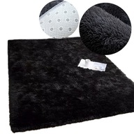 Huňatý plyšový chlpatý koberec do obývačky Soft 80x140 obdĺžnik Huňatý plyšový chlpatý koberec do obývačky Soft 80x140 obdĺžnik