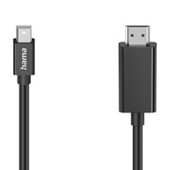 Mini Displayport - HDMI kábel Hama 4K, 1,5 m Mini Displayport - HDMI kábel Hama 4K, 1,5 m