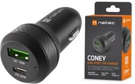 NABÍJAČKA DO AUTO NATEC CONEY 1X USB 1X USB-C NABÍJAČKA DO AUTO NATEC CONEY 1X USB 1X USB-C