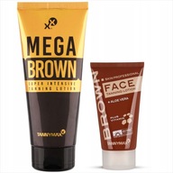 Tannymaxx Mega Brown urýchľovač opálenia + krém