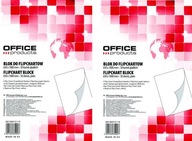Flipchart podložka 65x100 50 kariet hladkých na dosky Office Products x 2 ks