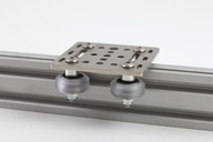 INOX valčekový vozík pre v-slot xtreme masívne profily INOX valčekový vozík pre v-slot xtreme masívne profily