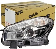 TYC predné ľavé predné svetlo NISSAN QASHQAI J10 2010- TYC predné ľavé predné svetlo NISSAN QASHQAI J10 2010-