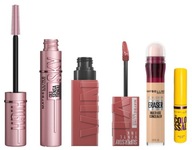 Sada Maybelline: maskara, korektor, rúž + zadarmo Sada Maybelline: maskara, korektor, rúž + zadarmo