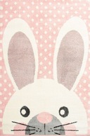 Detský koberec 160x220 Merlin Bunny Pink