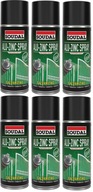 6X ALU GALVANIZÁCIA HORÚCI ZINOK SPREJ, SVETLÁ 400 ml 6X ALU GALVANIZÁCIA HORÚCI ZINOK SPREJ, SVETLÁ 400 ml