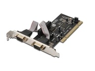 Rozširujúca karta/ovládač RS232 PCI, 2xDB9, Low P