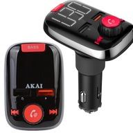 VYSIELAČ FM VYSIELAČ AKAI FMT-74BT NABÍJANIE QC3.0 USB BLUETOOTH VYSIELAČ FM VYSIELAČ AKAI FMT-74BT NABÍJANIE QC3.0 USB BLUETOOTH