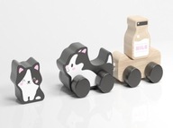 DREVENÁ HRAČKA SMART MAČKY, CUBIKA DREVENÁ HRAČKA SMART MAČKY, CUBIKA