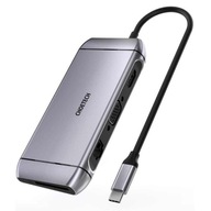 Multifunkčný USB HUB čítačka kariet SD a TF HDMI 4