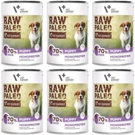 Raw Paleo Puppy Monoprotein Duck 6 x 400g
