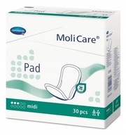 MOLICARE PAD MIDI ABSORBENTNÉ PODLOŽKY 3 KVAPKY x 30 MOLICARE PAD MIDI ABSORBENTNÉ PODLOŽKY 3 KVAPKY x 30