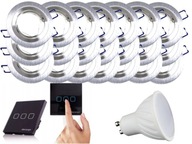 Set Halogen LED 21x Držiak lampy + vypínač + žiarovky Set Halogen LED 21x Držiak lampy + vypínač + žiarovky